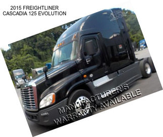 2015 FREIGHTLINER CASCADIA 125 EVOLUTION