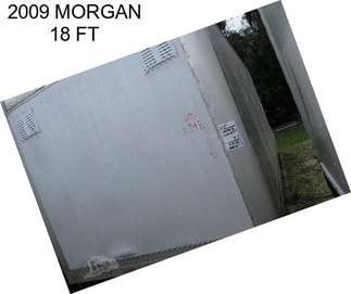 2009 MORGAN 18 FT