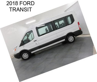 2018 FORD TRANSIT