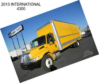 2013 INTERNATIONAL 4300