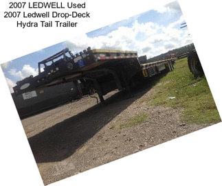 2007 LEDWELL Used 2007 Ledwell Drop-Deck Hydra Tail Trailer