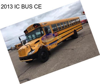 2013 IC BUS CE