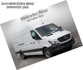 2018 MERCEDES-BENZ SPRINTER 2500