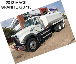 2013 MACK GRANITE GU713