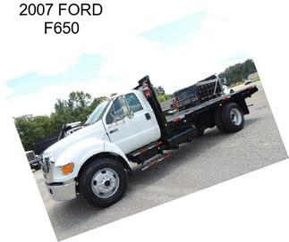 2007 FORD F650