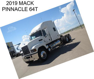 2019 MACK PINNACLE 64T