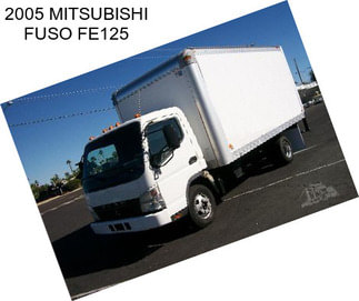 2005 MITSUBISHI FUSO FE125