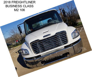 2018 FREIGHTLINER BUSINESS CLASS M2 106