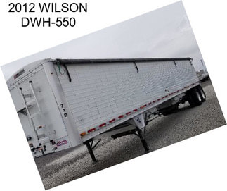 2012 WILSON DWH-550