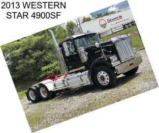 2013 WESTERN STAR 4900SF