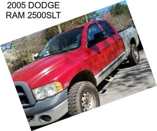 2005 DODGE RAM 2500SLT