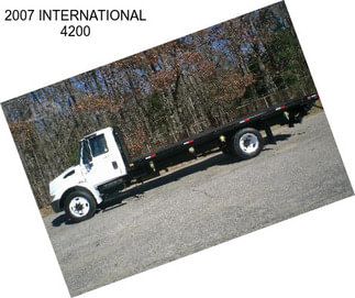 2007 INTERNATIONAL 4200