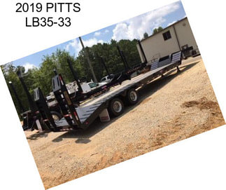 2019 PITTS LB35-33
