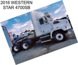 2016 WESTERN STAR 4700SB