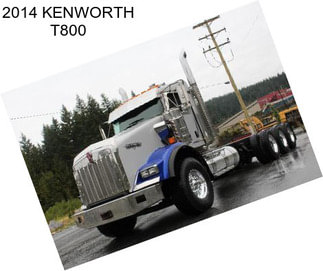 2014 KENWORTH T800