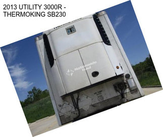 2013 UTILITY 3000R - THERMOKING SB230