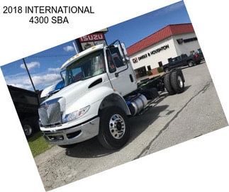 2018 INTERNATIONAL 4300 SBA