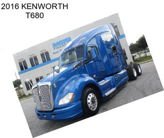 2016 KENWORTH T680