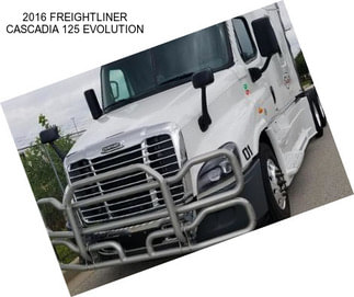 2016 FREIGHTLINER CASCADIA 125 EVOLUTION