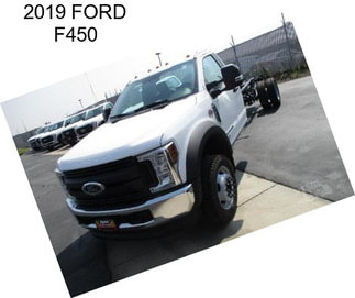 2019 FORD F450