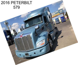 2016 PETERBILT 579