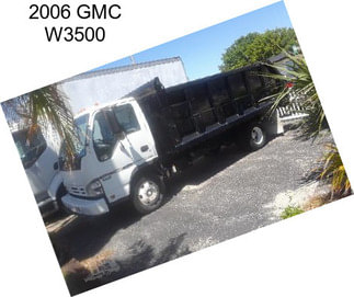 2006 GMC W3500