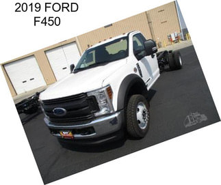 2019 FORD F450