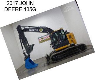 2017 JOHN DEERE 135G