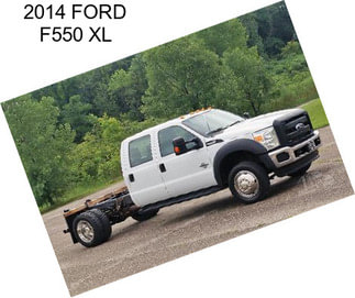 2014 FORD F550 XL