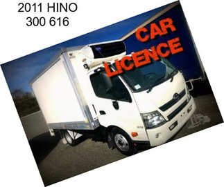 2011 HINO 300 616