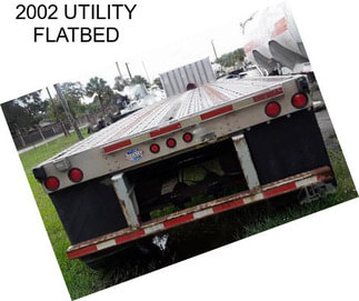 2002 UTILITY FLATBED