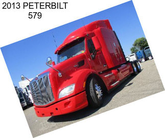 2013 PETERBILT 579