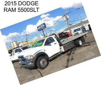 2015 DODGE RAM 5500SLT