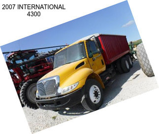 2007 INTERNATIONAL 4300