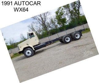 1991 AUTOCAR WX64