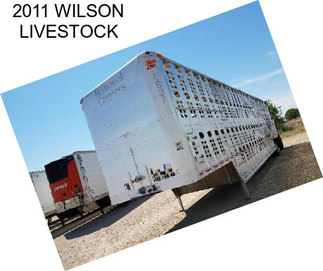 2011 WILSON LIVESTOCK