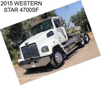 2015 WESTERN STAR 4700SF