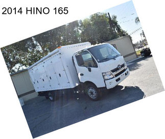 2014 HINO 165