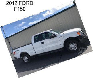 2012 FORD F150