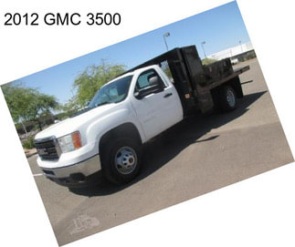 2012 GMC 3500