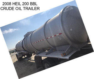 2008 HEIL 200 BBL CRUDE OIL TRAILER