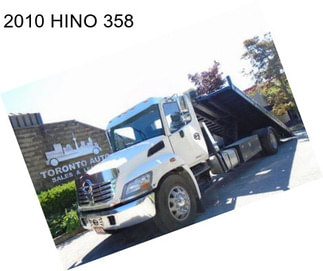 2010 HINO 358