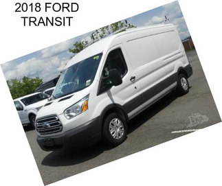 2018 FORD TRANSIT