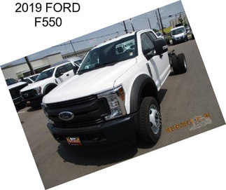 2019 FORD F550