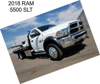 2018 RAM 5500 SLT