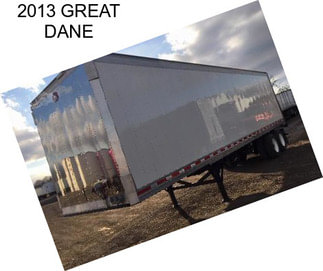 2013 GREAT DANE