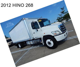 2012 HINO 268