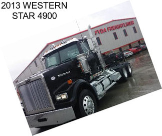 2013 WESTERN STAR 4900