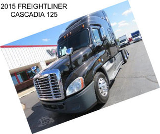 2015 FREIGHTLINER CASCADIA 125