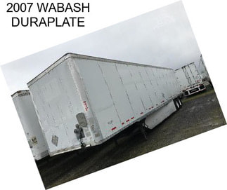 2007 WABASH DURAPLATE